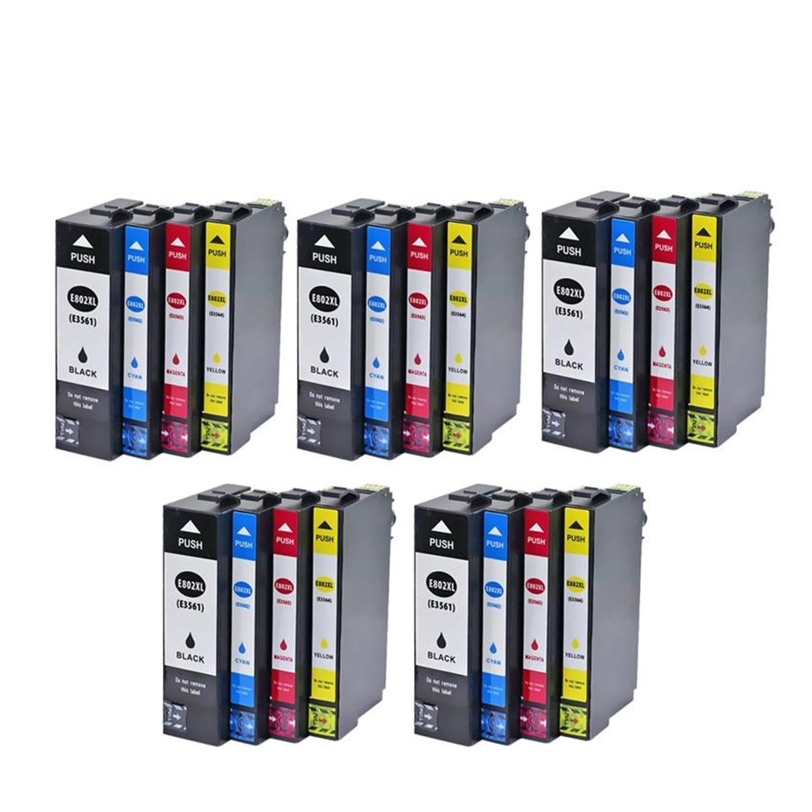 Cartuccia D'inchiostro 802XL Compatibile Con Epson WF-4720 WF-4730 WF-4740