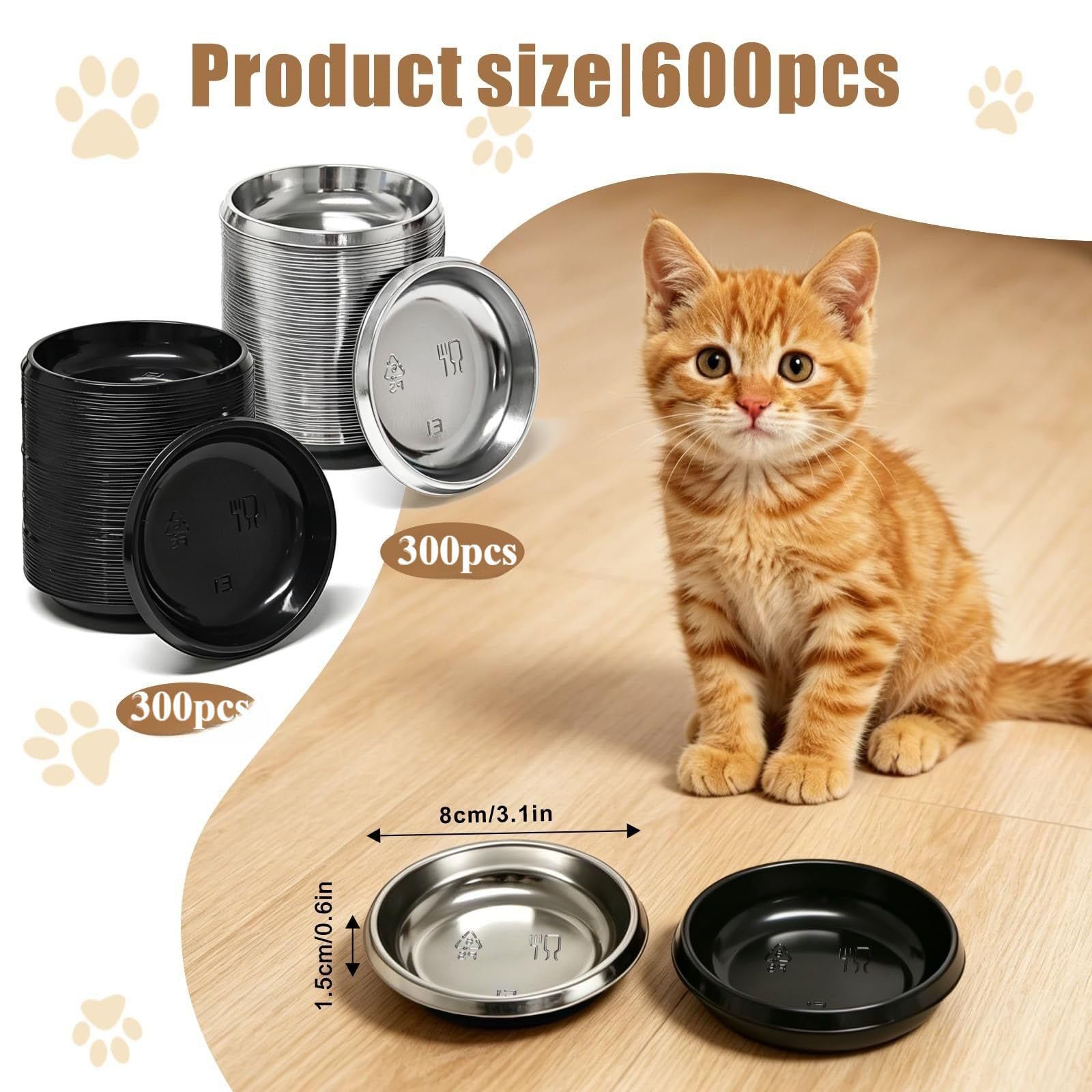 Tazones para perros y gatos, A