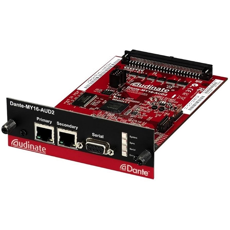 Audinate Dante-MY16-AUD2 オーディオインターフェイス中古 Audinate Dante-MY16-AUD2 オーディオインターフェイス中古