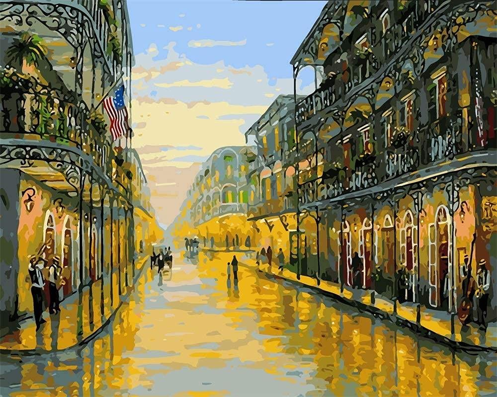 YHX926Diamond Painting Kits for Adults Full Drill,Brilliant Shop,DIY 5D Diamond Art Kit Cross Stitch Crafts Art for Home Wall Decor Living Room Embroidery Gifts 15.7 × 11.8 Inchs