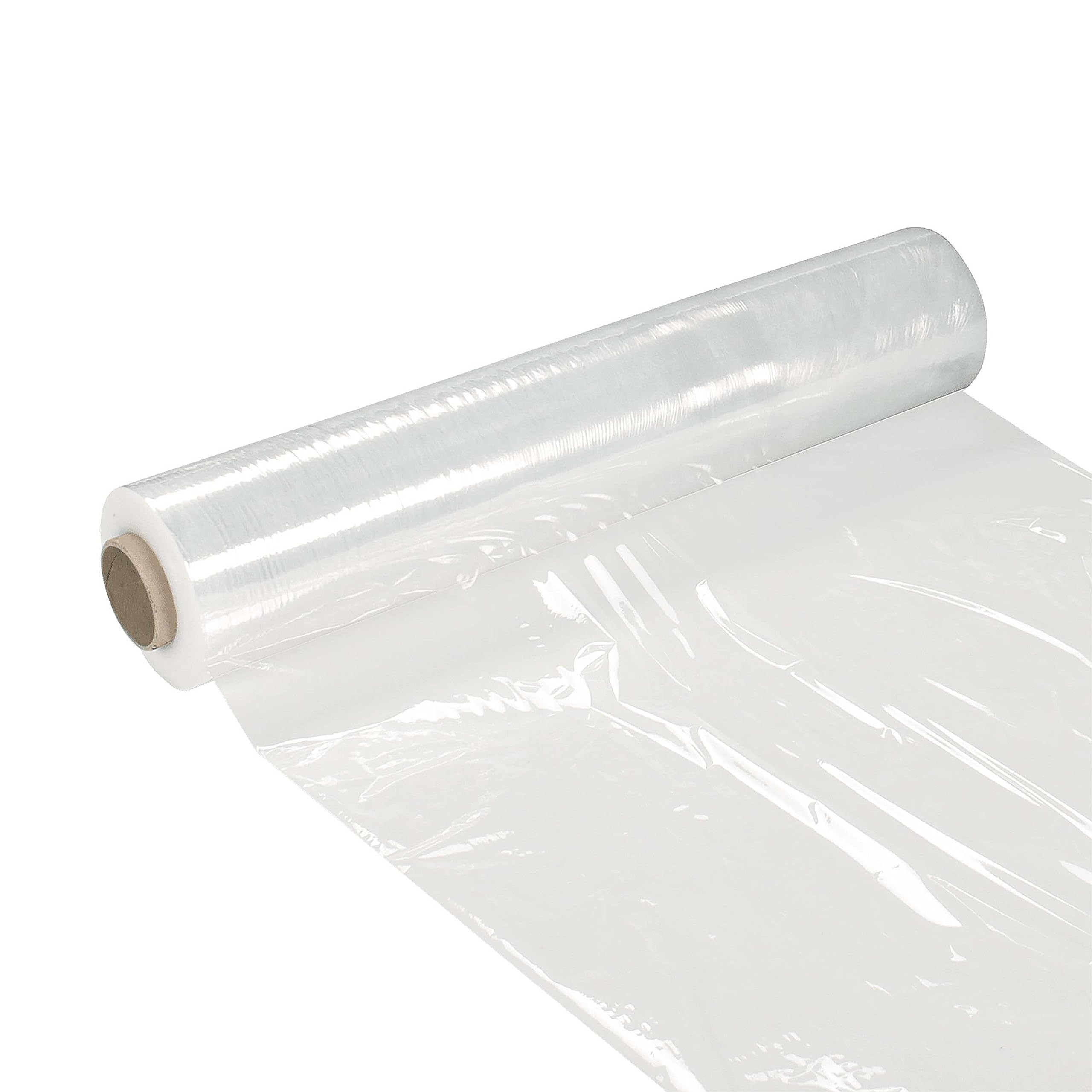 Simpletek - Film extensible blanc | Bobine de film adhésif pour emballage ou palette transparente