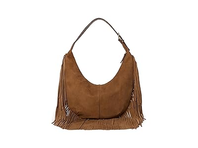 Madewell Suede Essentials Med Curve Shoulder- Fringe Shoulder Women