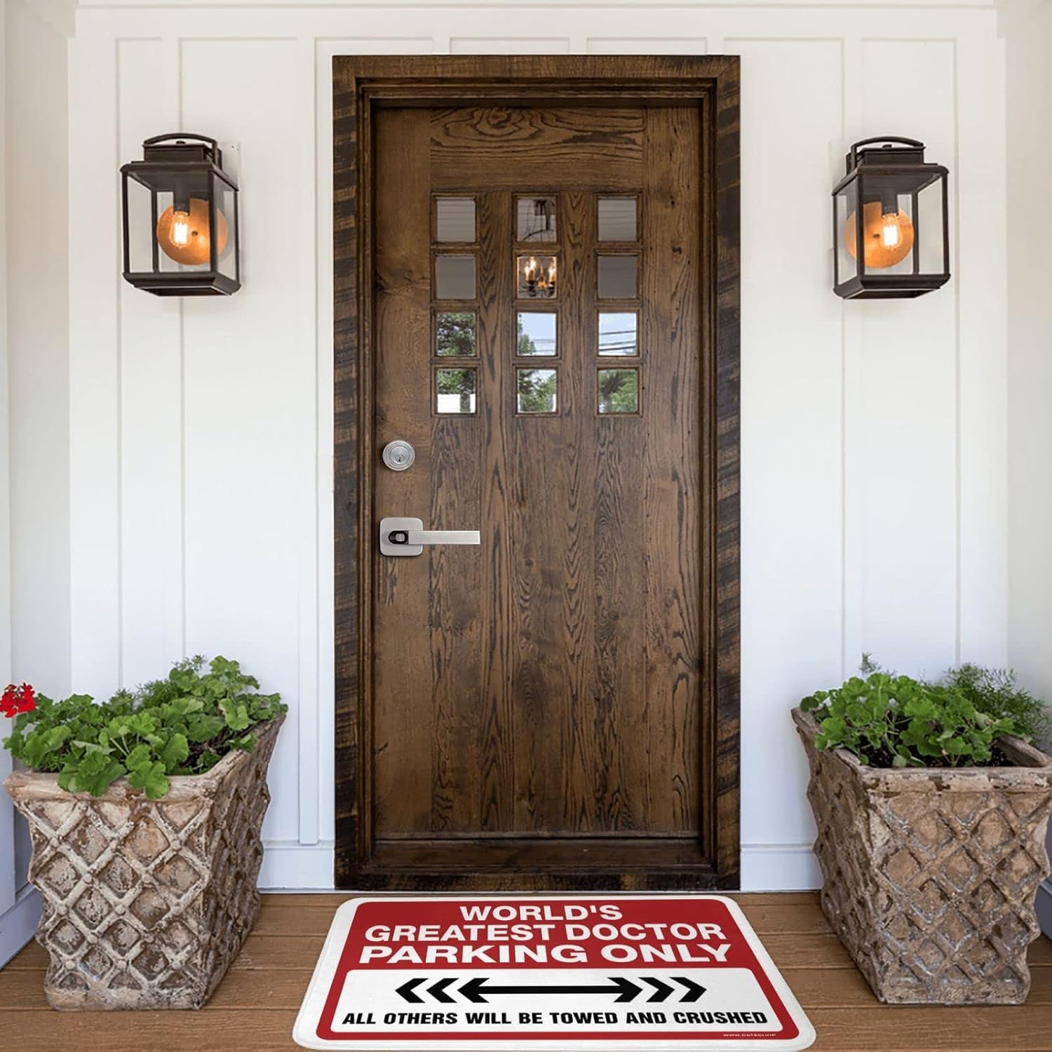 Garage Accessories for Man Cave World's Greatest Doctor Parking Only Rug Room Stuff Farm Kitchen Rug
