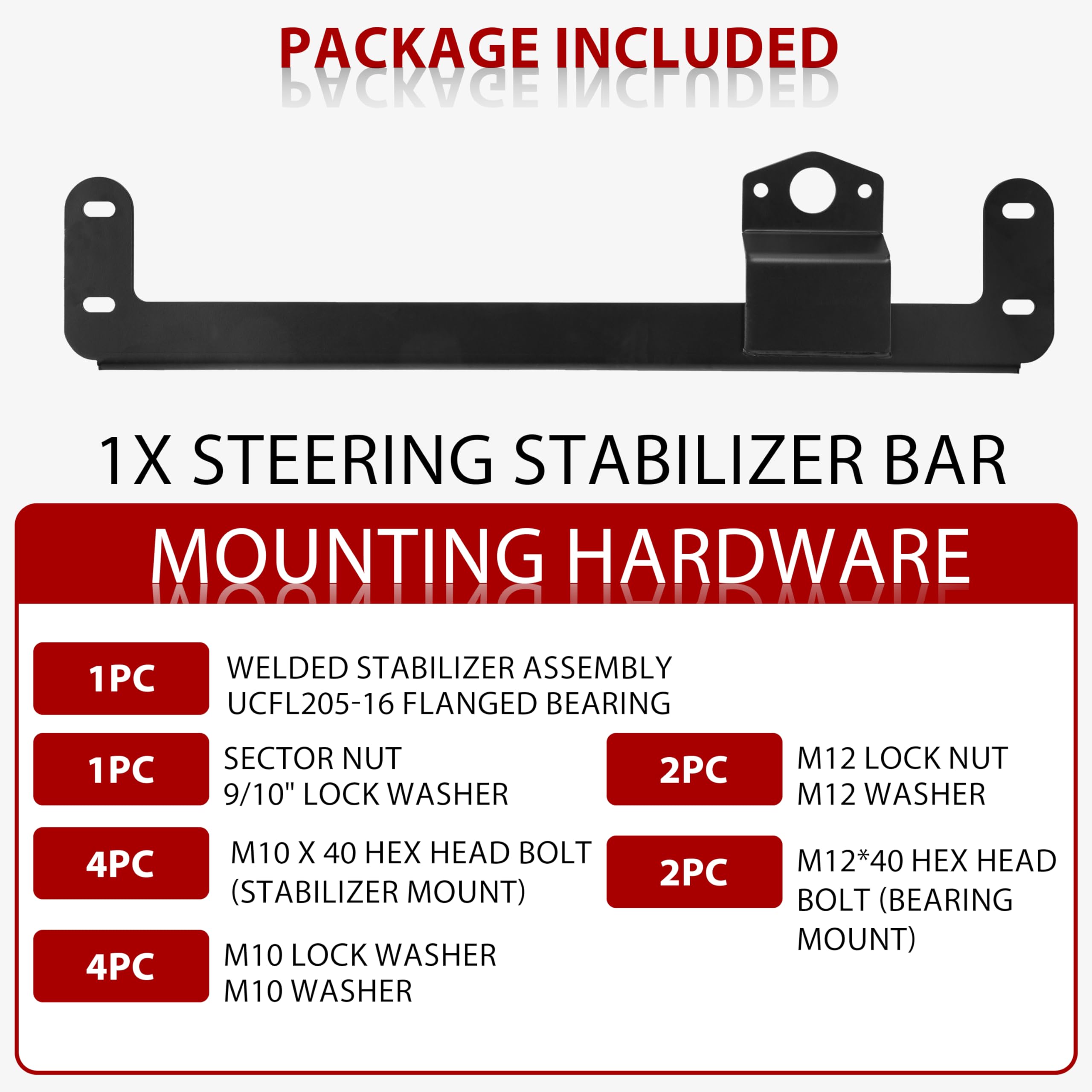 Amazon.com: ECOTRIC Steering Box Brace Compatible with 2003-2008