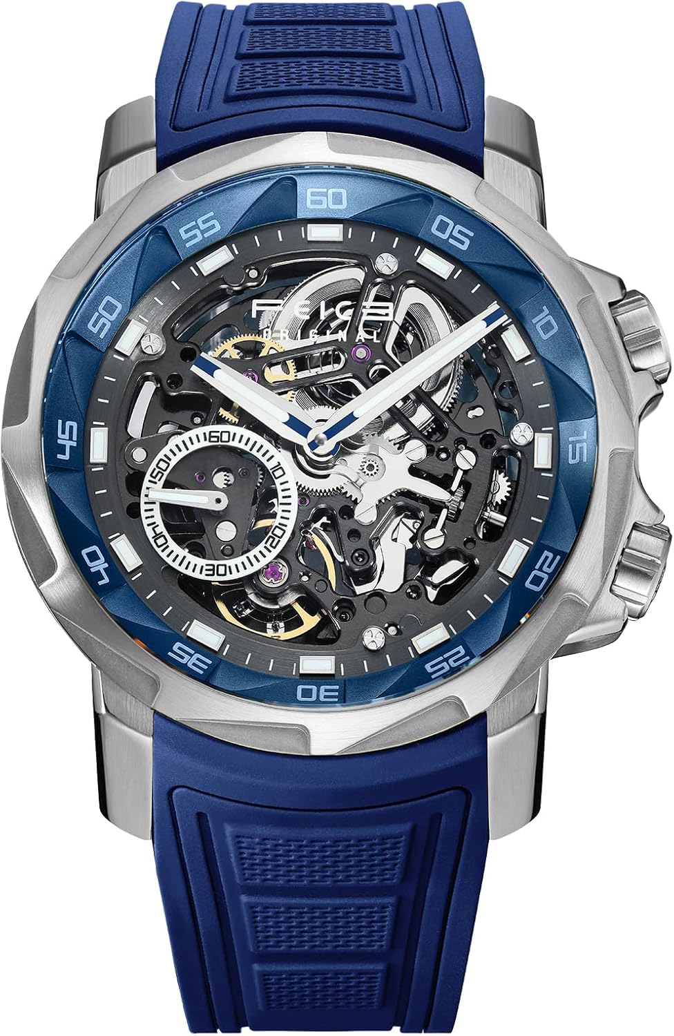 FEICE FM511 Men’s Automatic Skeleton Watch, Luxury Sapphire