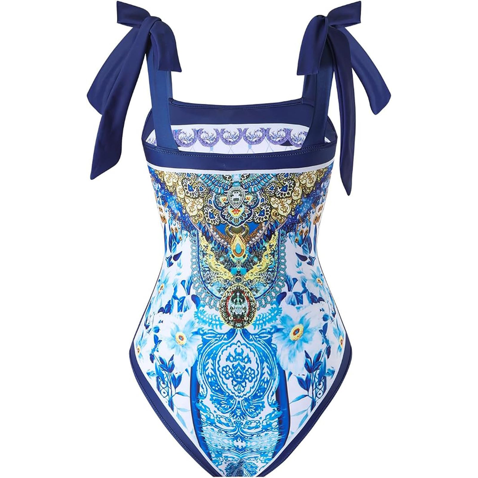 Traje baño Entero Elegante Cobertura Moderada SPA Playa vacacional Mujer