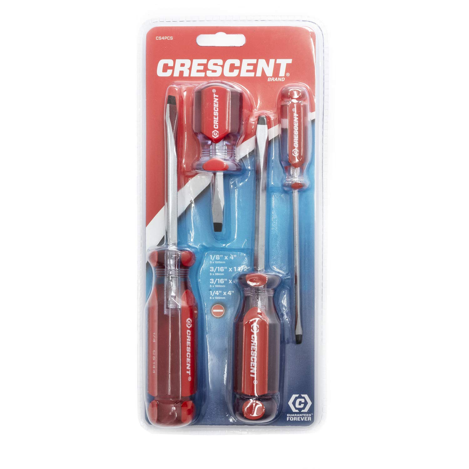 Crescent CS4PCS cacciavite, set pezzi,