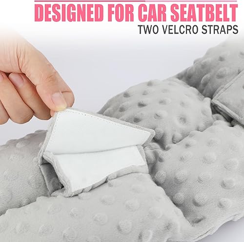 Miniatura 5 de Almohada para cinturón de seguridad de ostomía, protector de conducción de ostomía, protector de ileostomía de urostomía, no aprieta, suministros