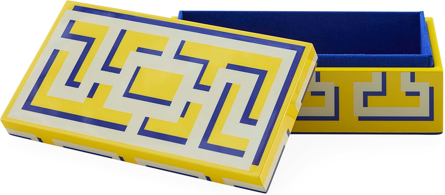 Jonathan Adler Labyrinth Small Lacquer Box