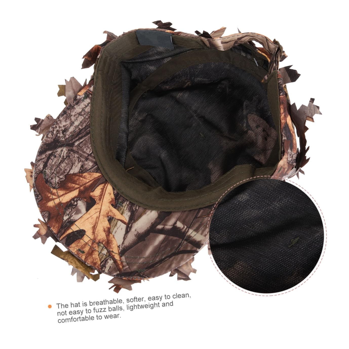 Beaupretty Cappello Camo Regolabile per Sole e Cappellino per Escursionismo e attività Outdoor Resistente e Pratico per Cosplay