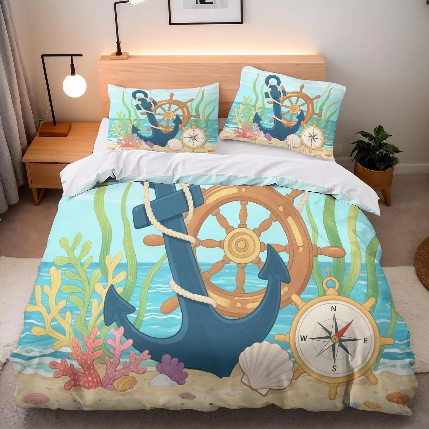 Housse de couette 140x200 cm microfibre supérieure avec double taie d'oreiller