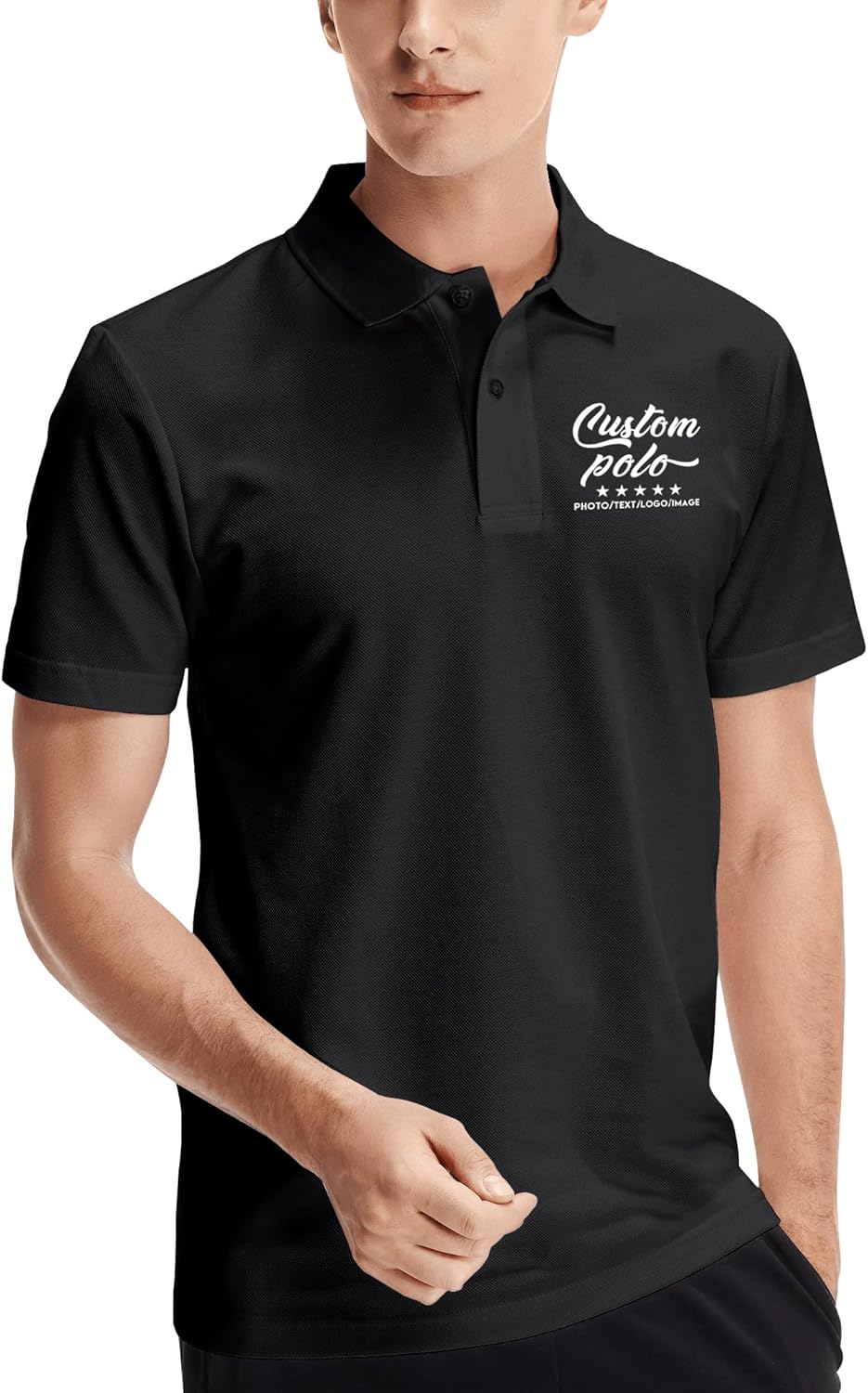 Custom Polo Shirts for Men & Women, Personalized Collared Shirts, Design Your Own Shirts - Image 3