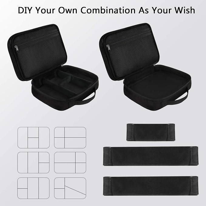 Estuche organizador de cables MATEIN negro resistente al agua miniatura 7
