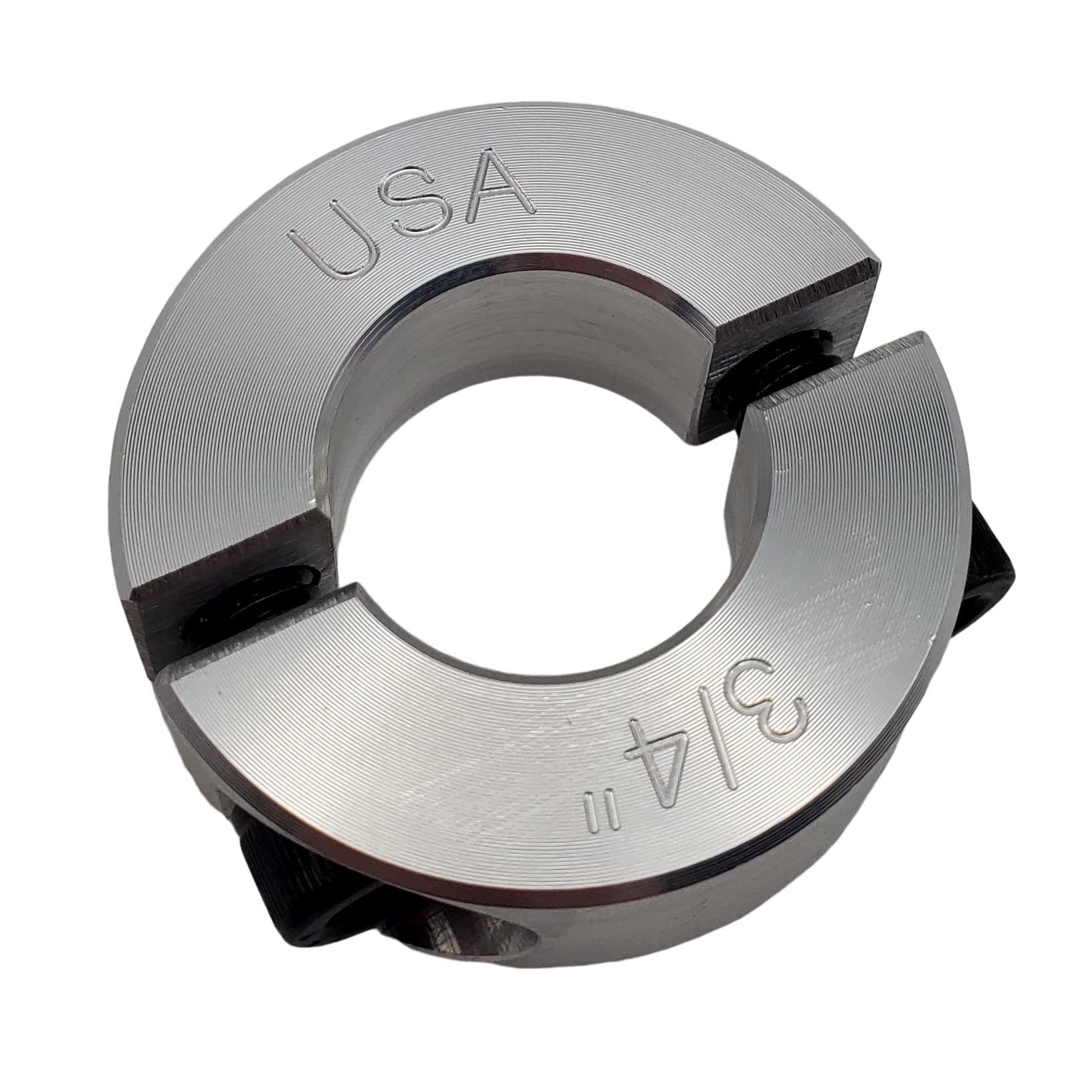 0.75" Diameter U2013 Mountable Clamping Two Piece Shaft Collar 303 Stainless Steel