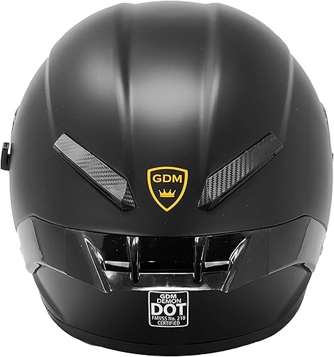 Miniatura 9 de GDM Casco de motocicleta Demon de cara completa
