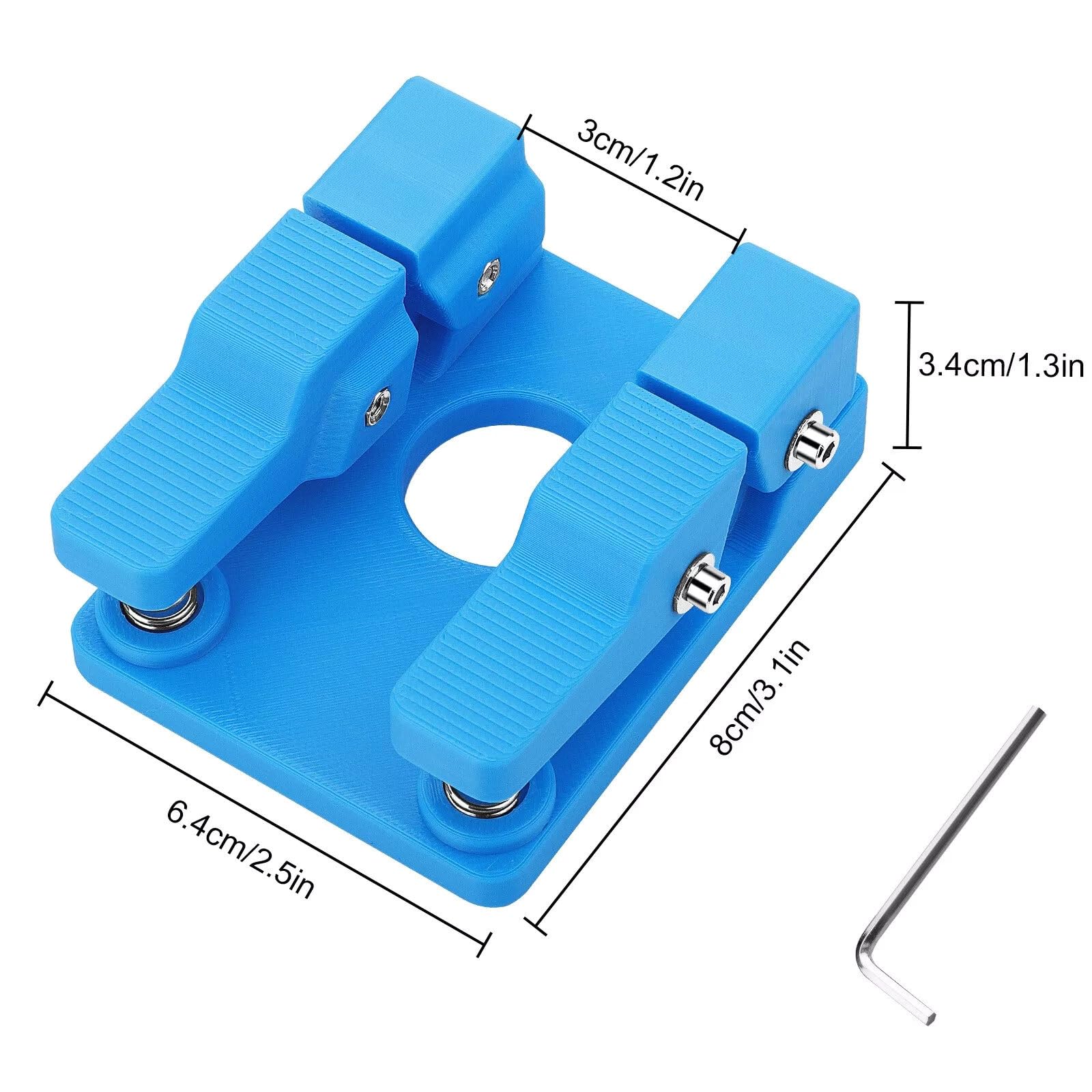 Plastic Soldering Station Clamp,Wire Clamp Bracket Holder for 20AWG~1AWG Wire Cable