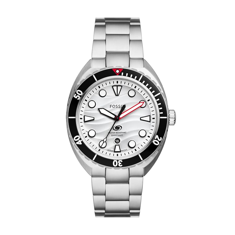 値下(新品)FOSSIL BREAKER FS6066ターコイズ 腕時計 Amazon.com: Fossil Men's Breaker Quartz Stainless Steel