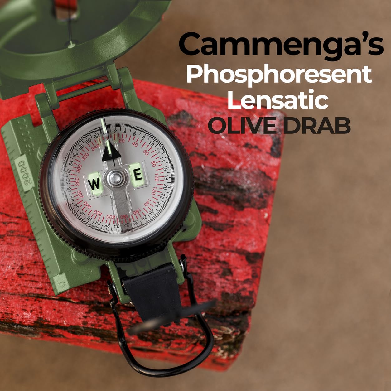 Amazon.com : Cammenga Compass Military Grade Phosphorescent