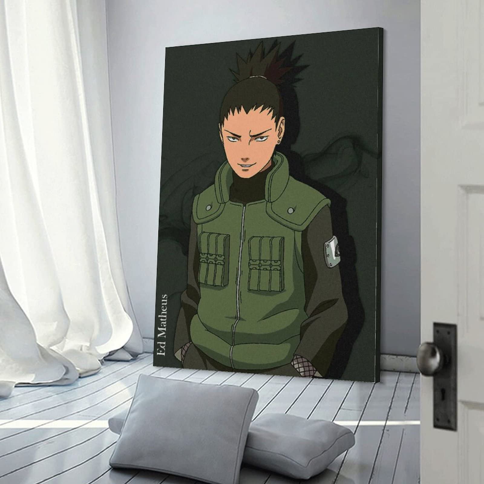 Amazon.co.jp: アニメ NARUTO -ナルト- 奈良シカマル キャンバス