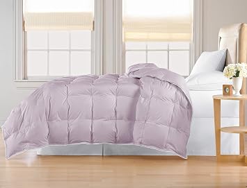 Blue Ridge Home Fashions, Inc. Microfiber White Goose Full-Queen in Lilac Color DOWN/DOWN DOWN/DOWN BLEND COMFORTER,