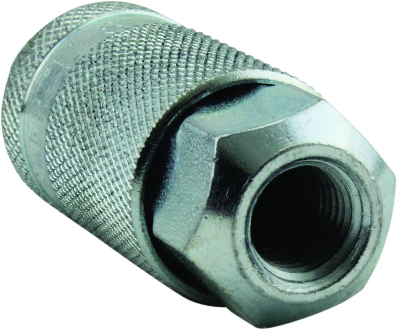 Milton 790BK 1/4" FNPT Female L-Style Coupler - Steel - Box of 100