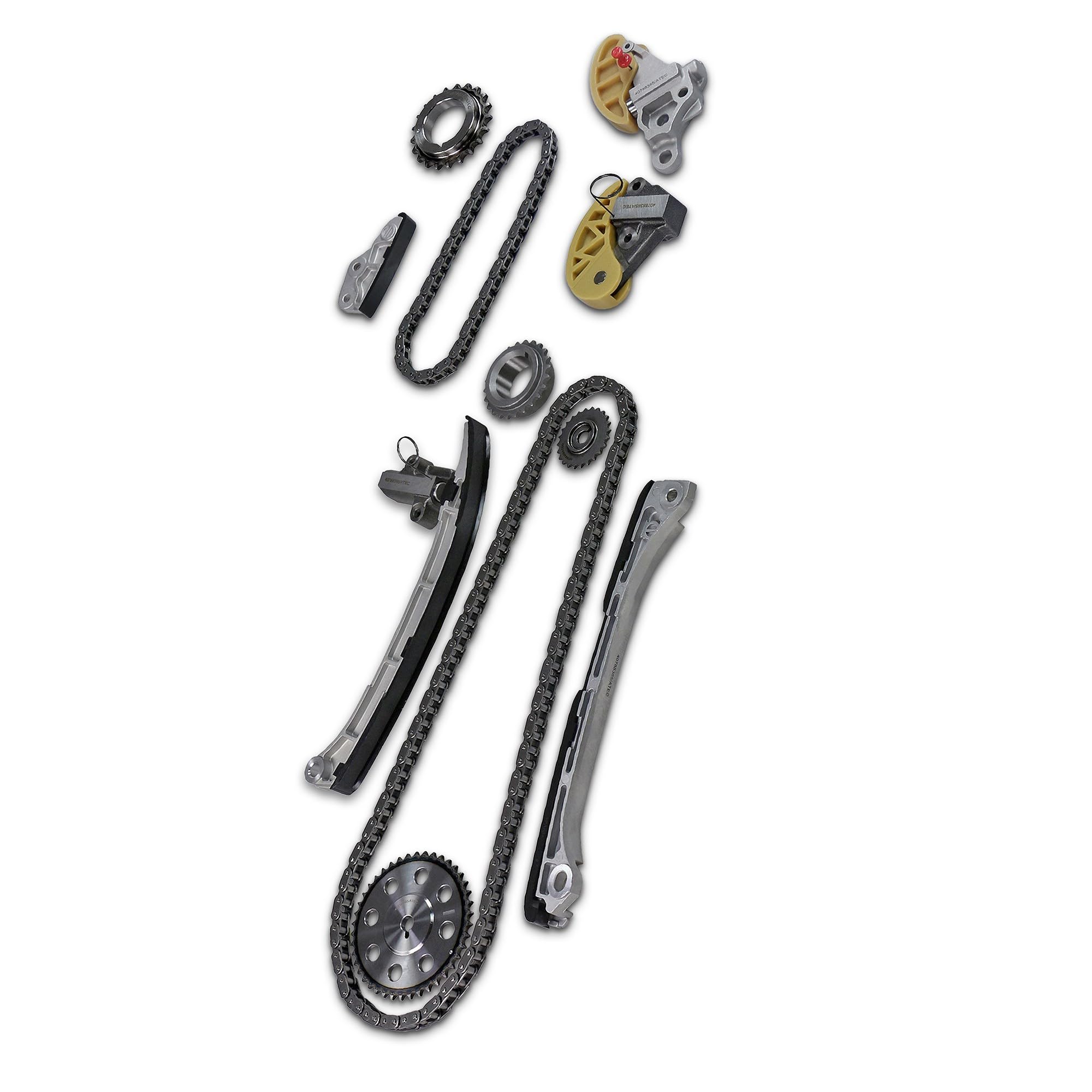 BESTPRICE Kit de cadena de distribución Compatible con MAZDA Serie 3 (BM, BN), 3 Notchback (BM_, BN_), 6 Estate (GJ, GL), 6 Notchback (GJ, GL), CX-5 (KE, GH), CX-5 Van (KE_)