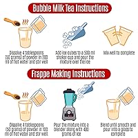 Vista 6 de Fusion Select Polvo de té de 2.2 libras con sabor a mango, bebida en polvo 3 en 1 con crema y azúcar, bebida premezclada instantánea para mezclas