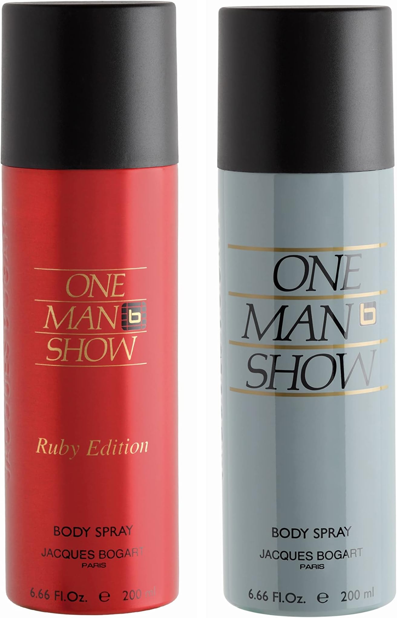 Bogart Bogart One Man Show + Ruby Deo Combo Set - Pack Of 2, 400 ml (Pack of 2)
