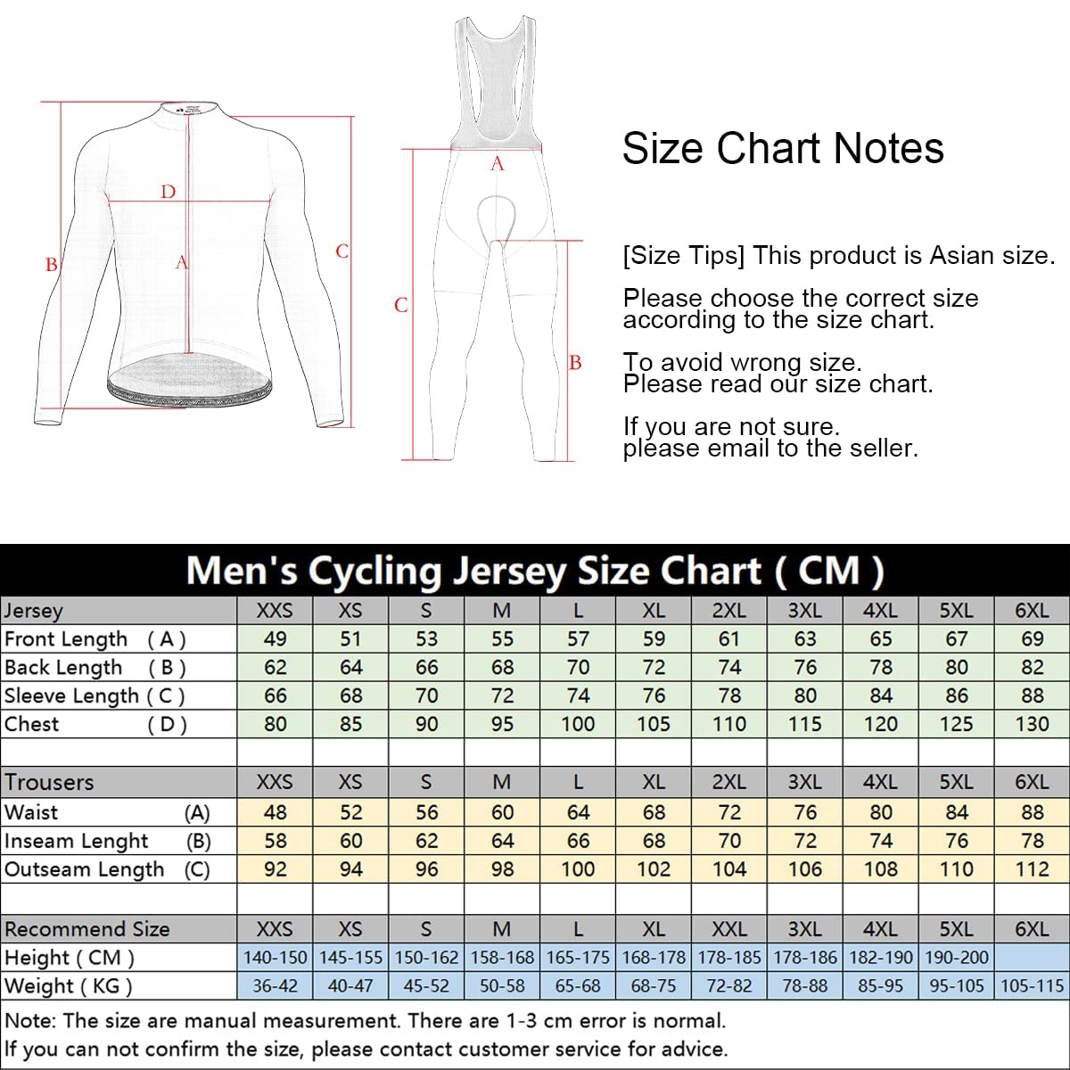 Traje de Ciclismo de Manga Larga para Hombre con 3 Bolsillos Transpirable Que Absorbe la Humedad de Secado rápido Reflectante Suave