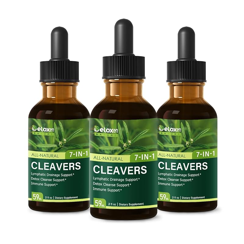 DetoxenNATURE Suplemento em gotas de ervas com Cleavers, 177 mL