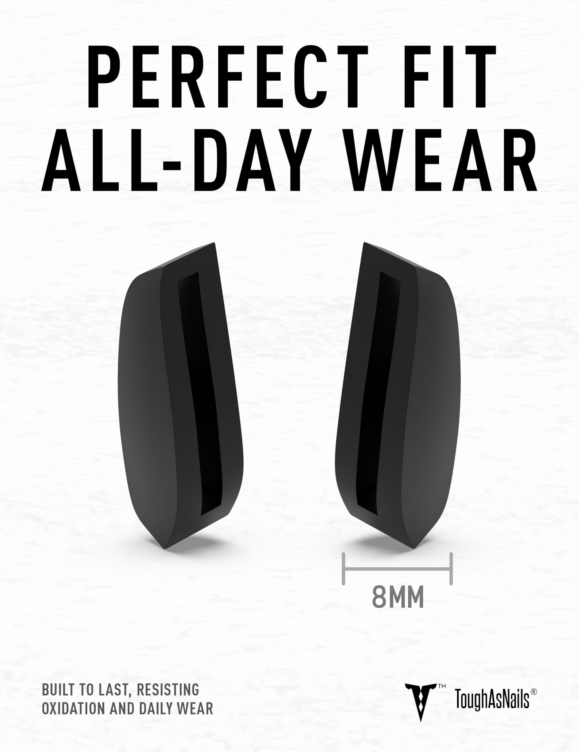 ToughAsNails Kit di ricambio in gomma per cuffie e naselli per occhiali da sole Oakley Eye Jacket Redux