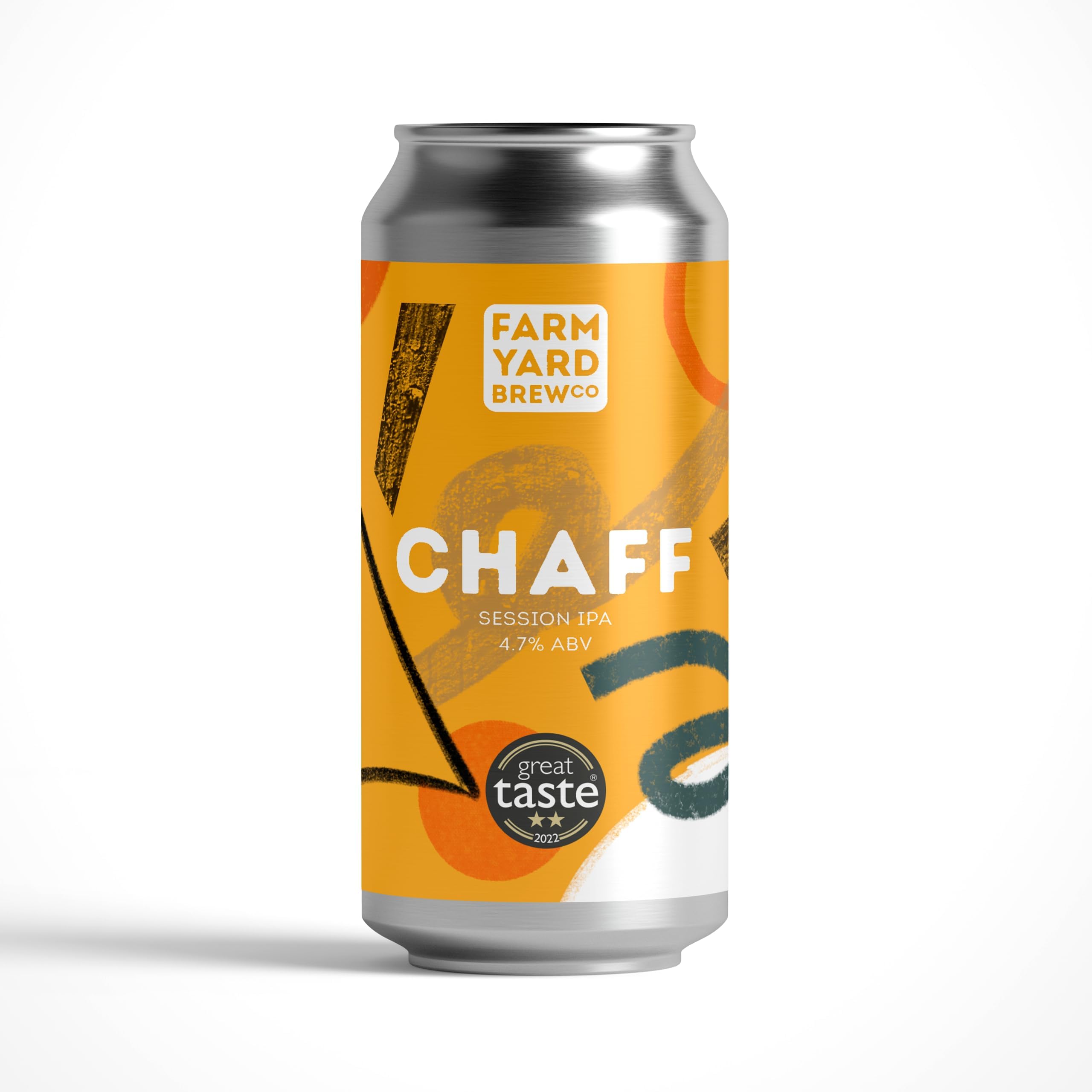 Farm Yard Brew Co - Chaff - Session IPA - 4.7% ABV - 440ml Can