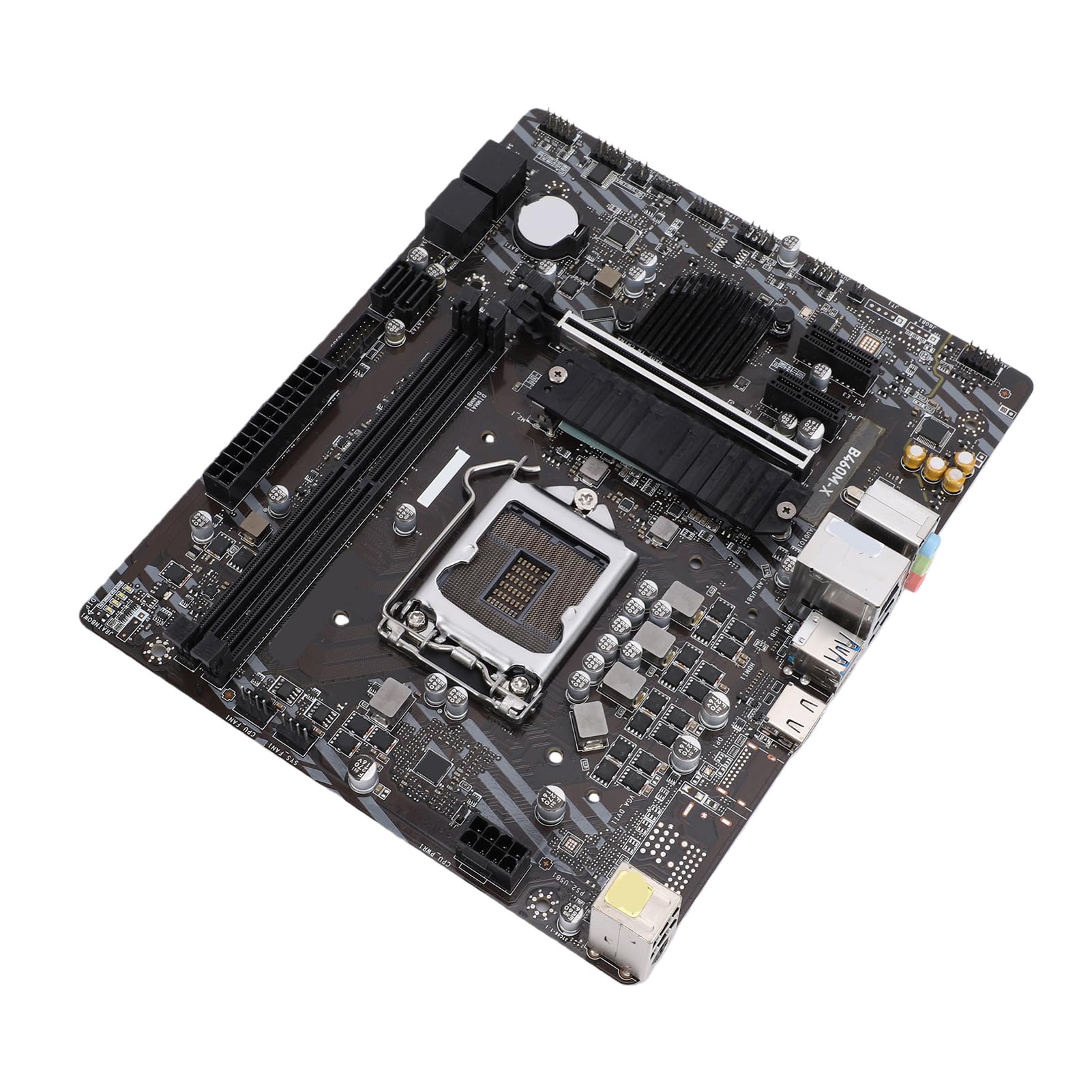 VBESTLIFE Placa Base para Juegos B460M LGA 1200 con Ranuras Duales DDR4