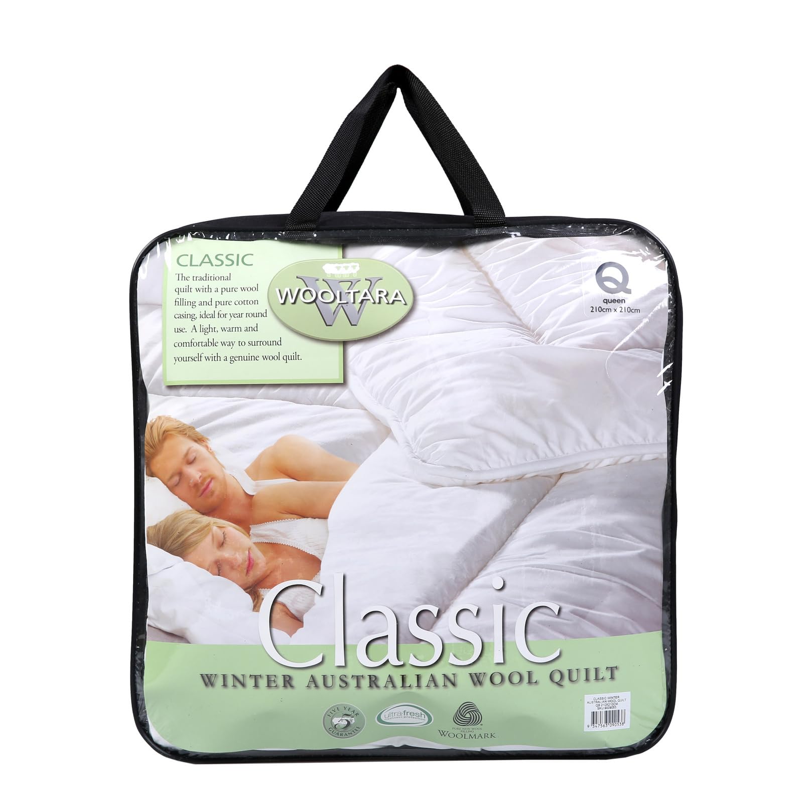 Classic Winter Australian Wool Quilt - Queen Bed : Amazon.sg: Home
