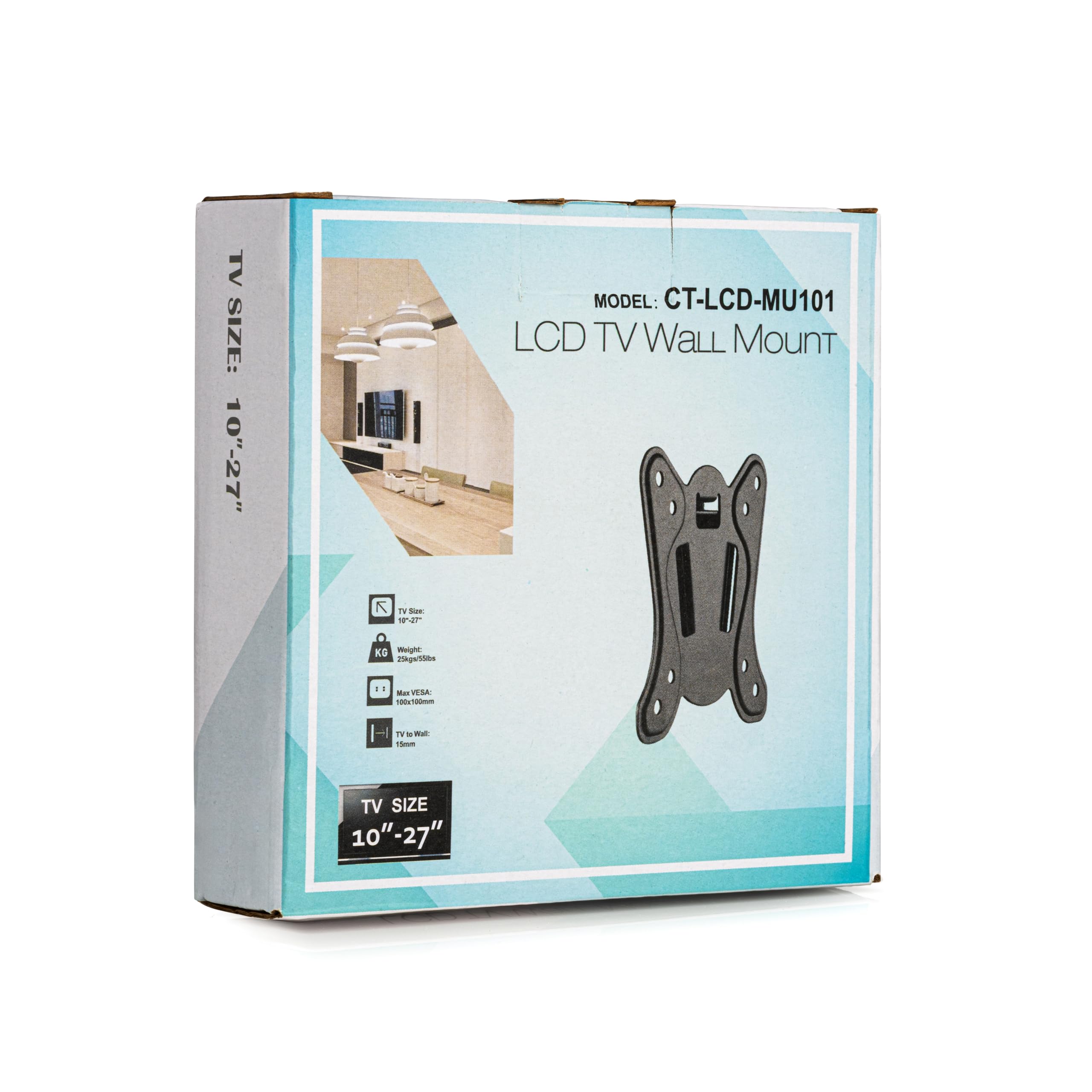 Cello TV Wall Bracket for 10" - 27" Screen, TVs, LED, LCD & OLED of up to 25 kg Capacity with Max VESA 100x100 / 75x75 mm - Image 3