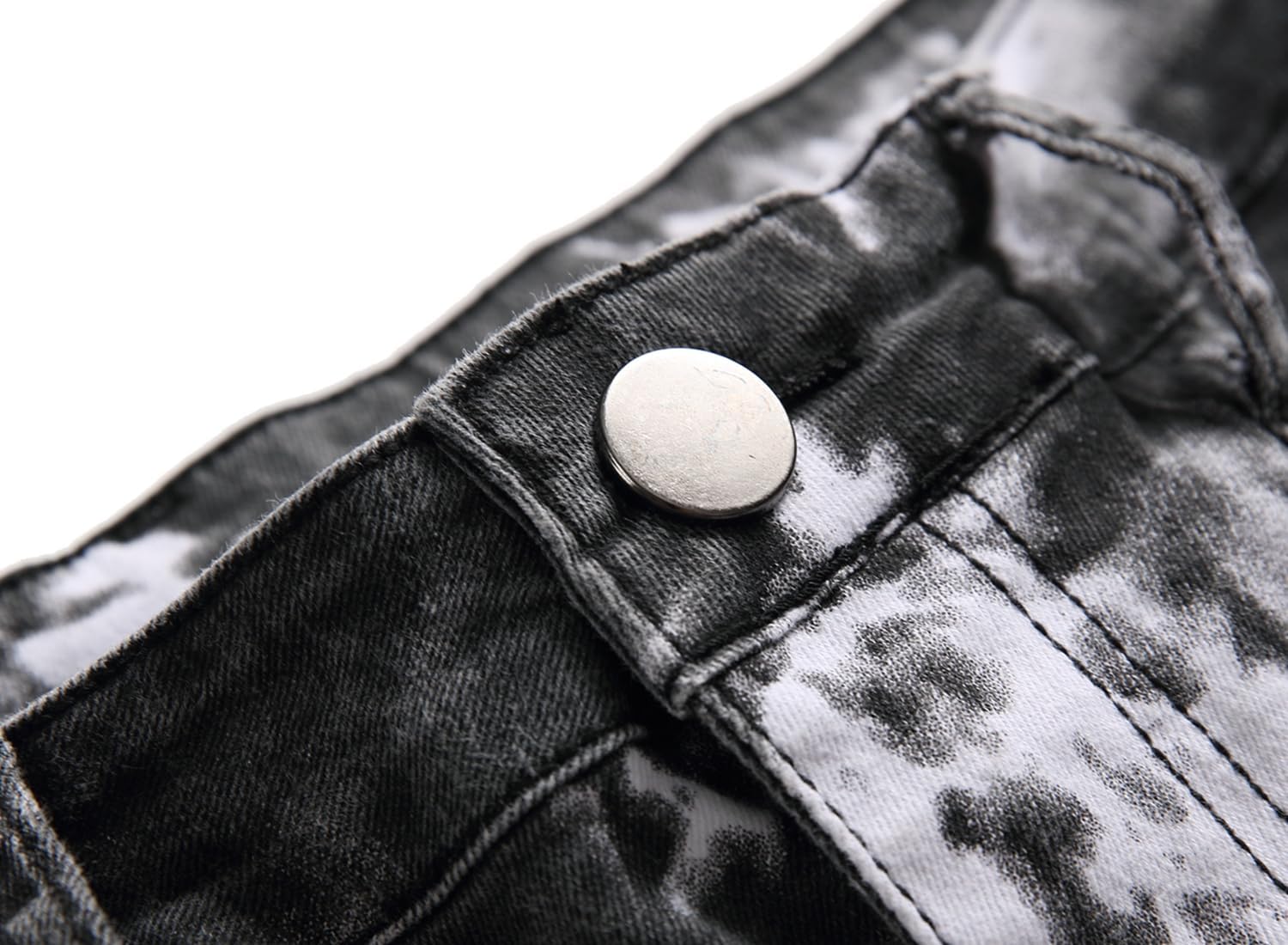 RANMCC Men's Printed Stretch Skinny Jeans Premium Slim Fit Fashionable Designs Denim Pants Jeans - Image 2