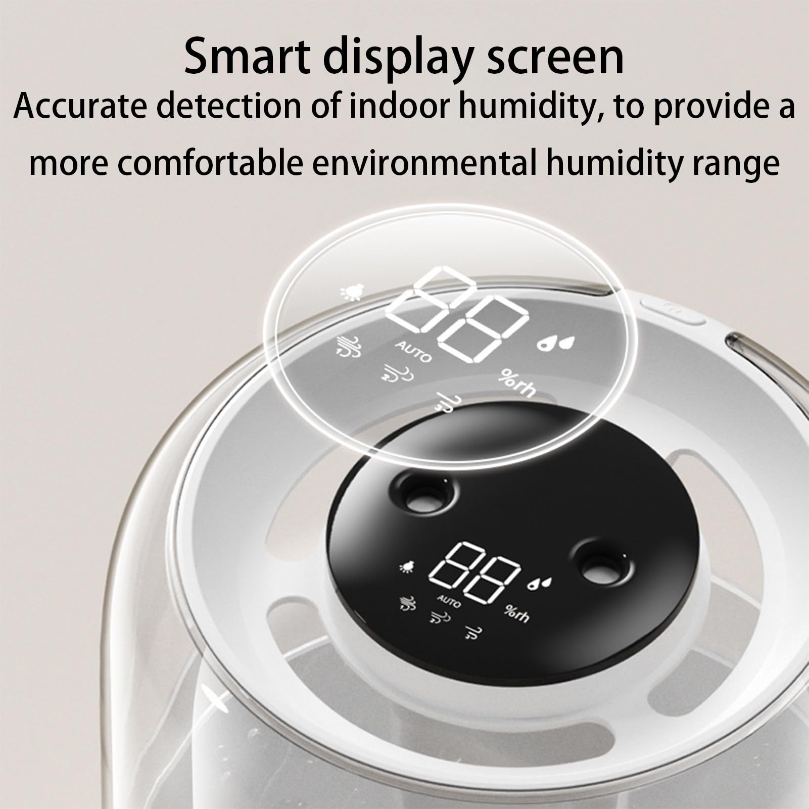 Humidificador de niebla - Humidificador de aire | 6,8 L relleno