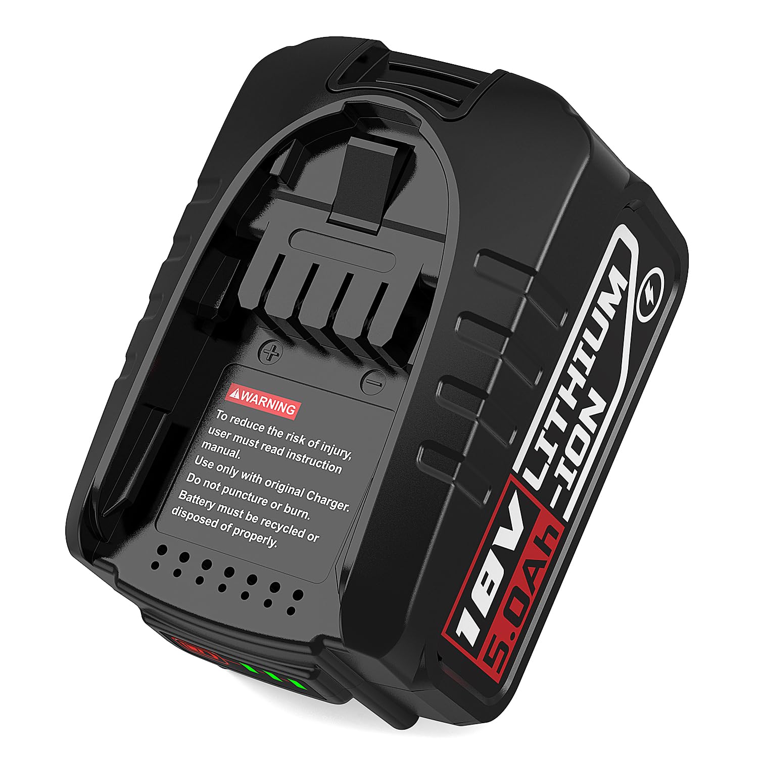 Batería de repuesto de 18 V compatible con herramientas Bosch para casa y jardín, batería de 18 V 5,0 Ah para Gloria Bosch, batería de 18 V PBA PSB PSR