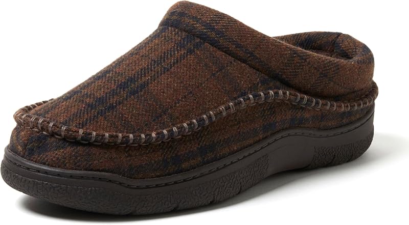 Dearfoams mens Thompson Memory Foam Clog SlipperSlipper | Casual Slippers