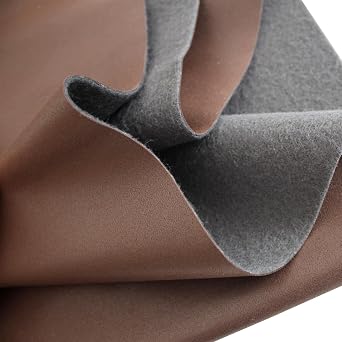 Faux Leather Fabric, 58 x 40 147cm x 100cm Waterproof, Abrasion and Scratch Resistant Texture Faux Leather Fabric,1.1 mm
