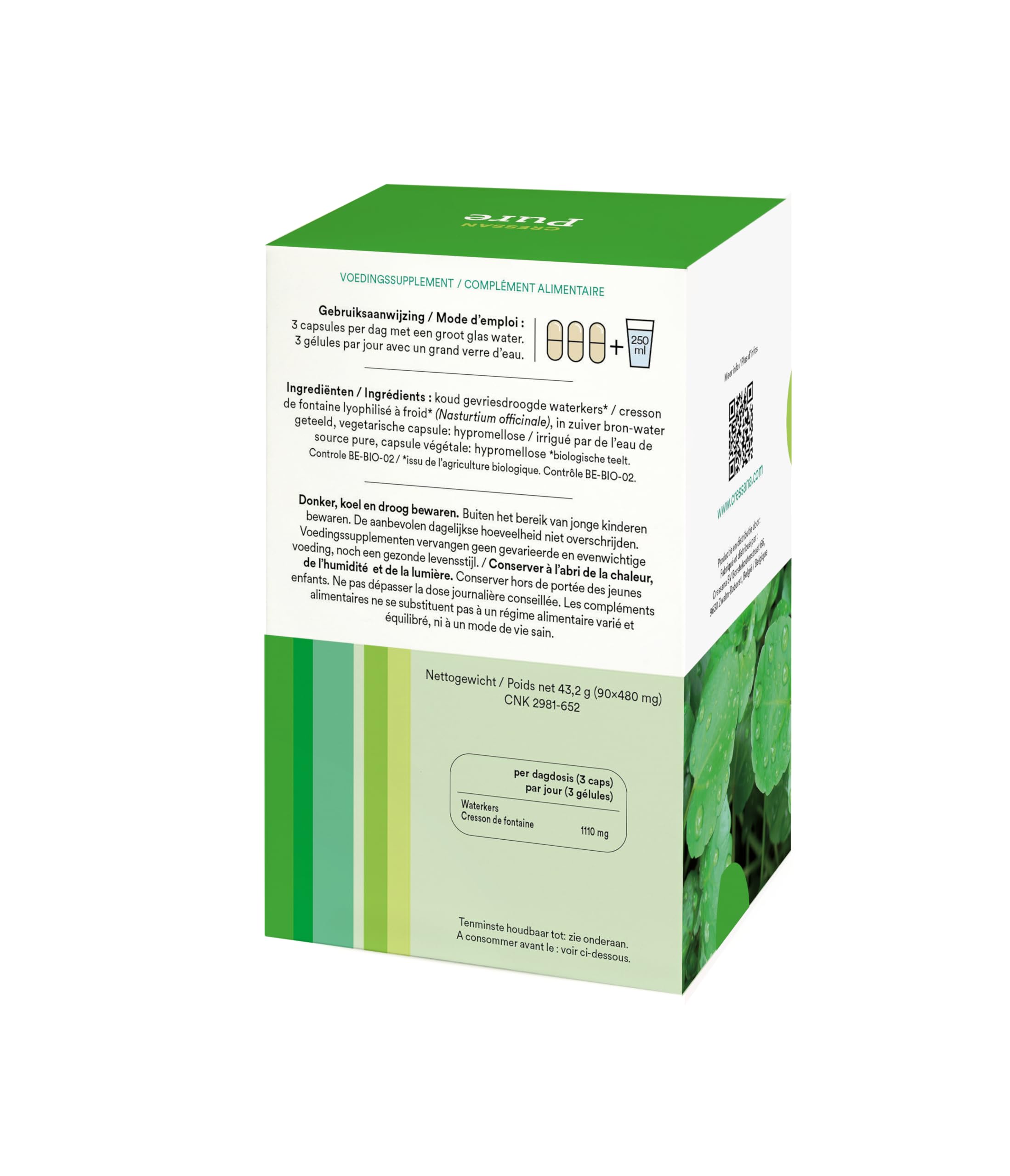 CressanPure – 60 Kapseln – Bio-Detox und Immunsystem-Unterstützung – Fördert Natürliche Reinigung, Steigert Energie & Vitalität, Vegan und Chemiefrei