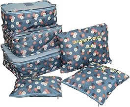 VATSAL Packing Cube Travel Organizer for Men and Women Luggage Laundry Clothes Storage Pouch Bags Multi Color, nylon, polyester