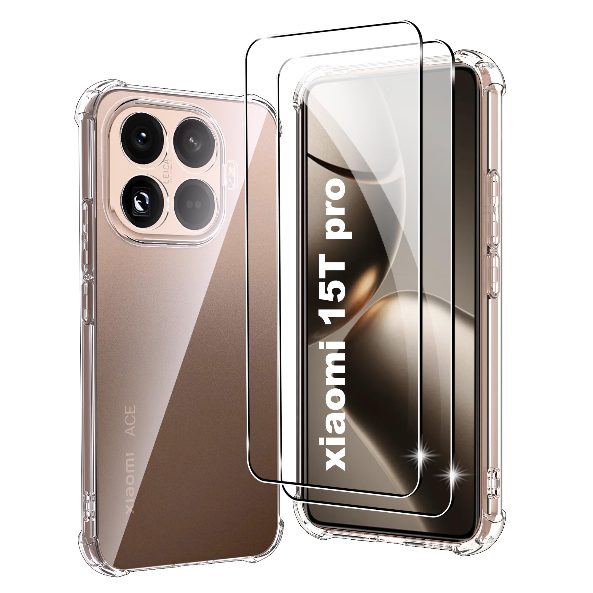 Custodia Cover per Xiaomi Redmi Note 12 Pro 4G,con Protettiva in Vetro