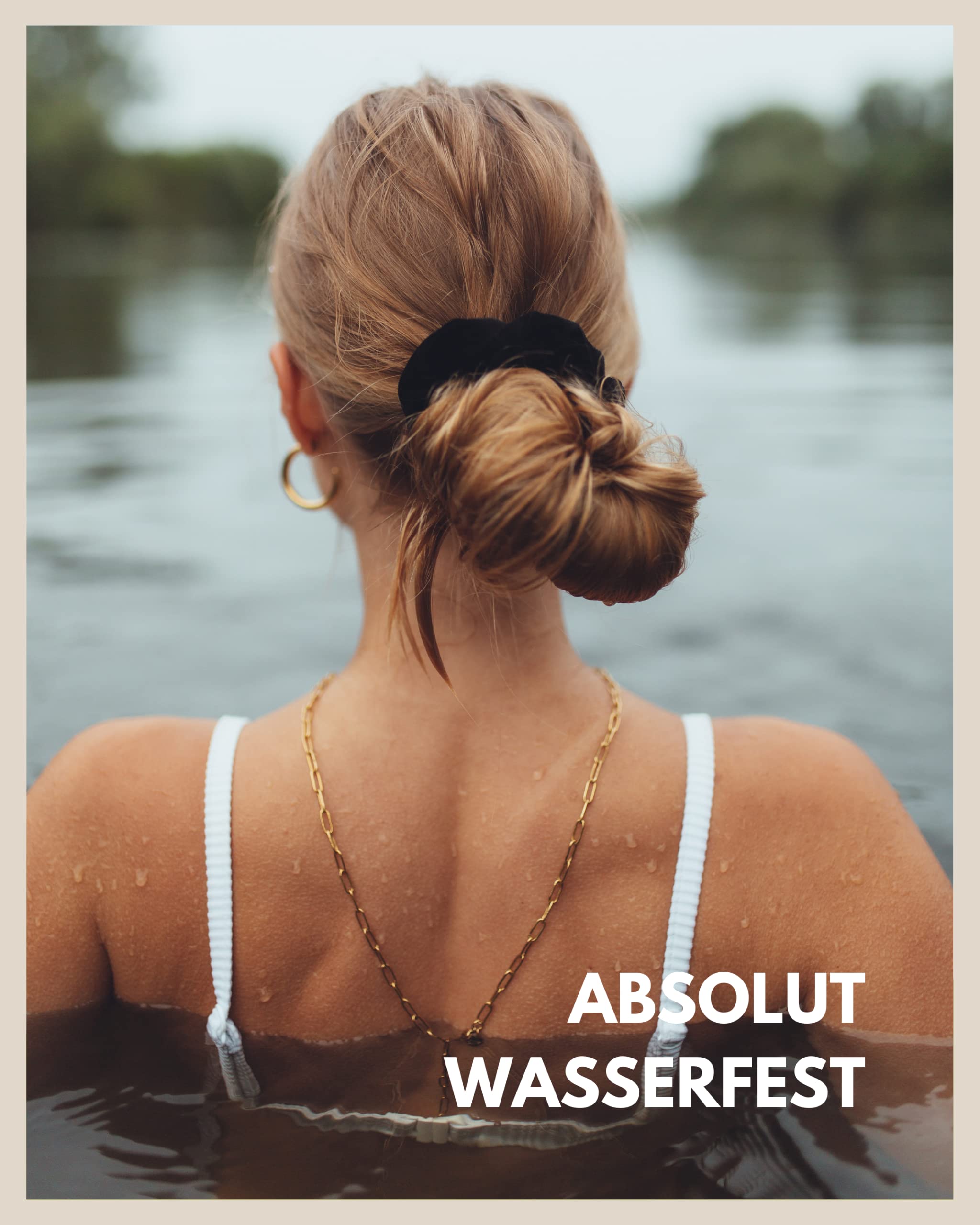 Gliederkette Damen - Wasserfeste Y Kette I Verstellbare Ankerkette aus Edelstahl in Gold - Silber - Rosegold I Filigrane Edelstahl Halskette