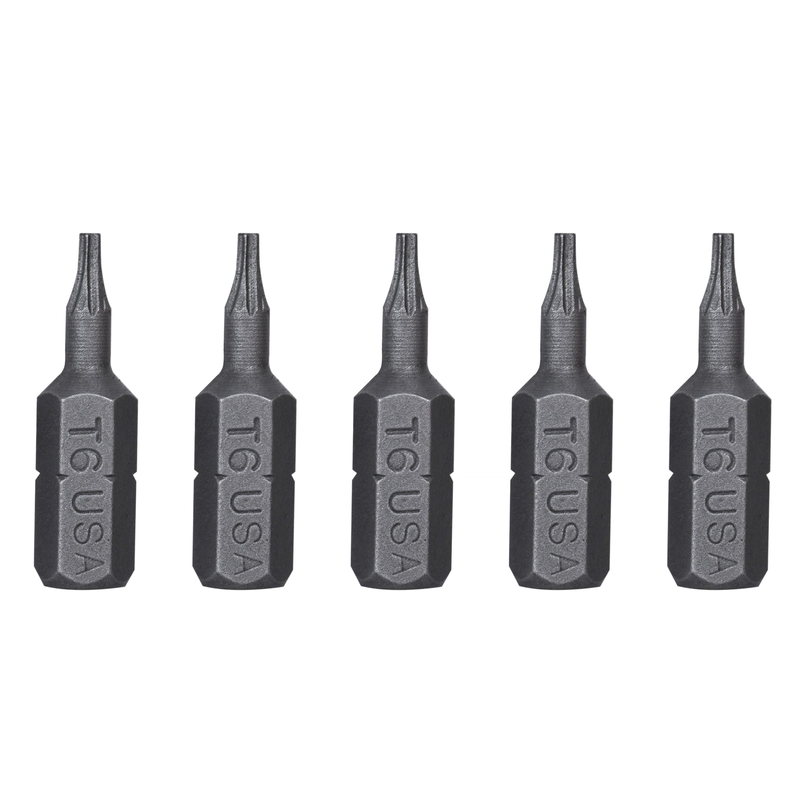 Mayhew Tools 18796-5 Torx Insert Bit, T6 x 1", 5-Pack