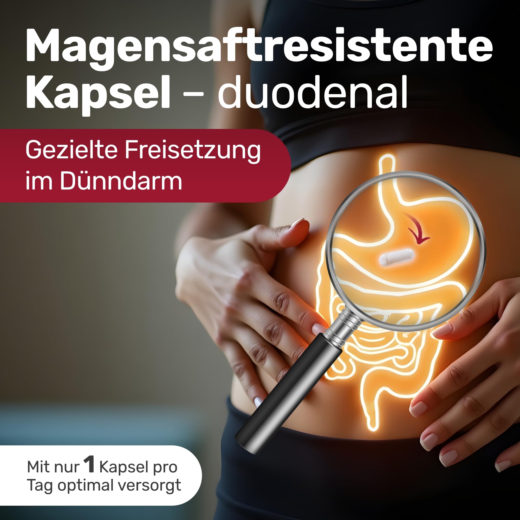 Glycowohl Eisen-Komplex duodenal – 40 mg Eisen + Vitamin C – 90 Kapseln | 4 bioaktive Eisenformen · Vitamin C erhöht die Eisenaufnahme · Sehr magenschonend