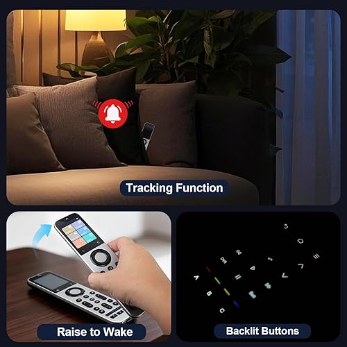 Miniatura 8 de SofaBaton Control remoto universal X2 con pantalla táctil y concentrador, control remoto inteligente todo en uno con base de carga y aplicación