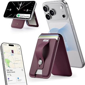 ESR Geo for MagSafe Wallet with Full Find My Functionality, 5 Card Holder