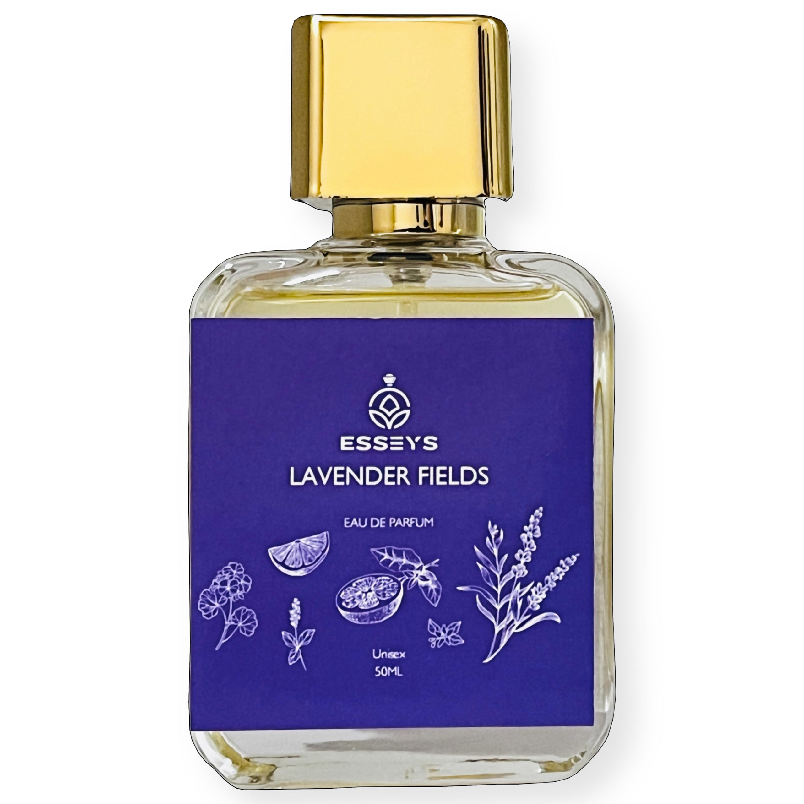 ESSEYS LAVENDER FIELDS | Floral & Fresh | Long Lasting Perfume for Men and Women | Unisex perfume