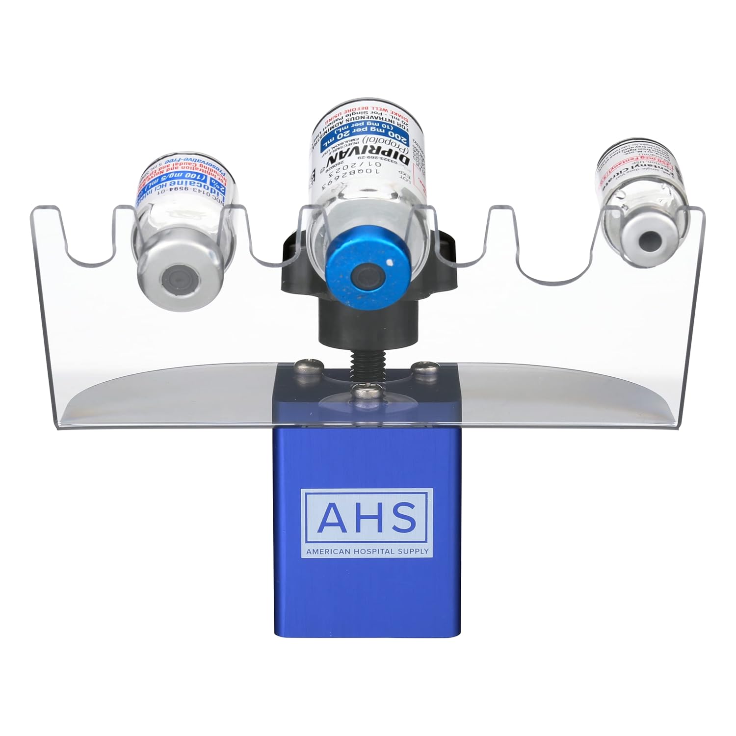 AHS American Hospital Supply Medicine Vial Holder | Hands-Free Vial Holder (Mayo Stand)